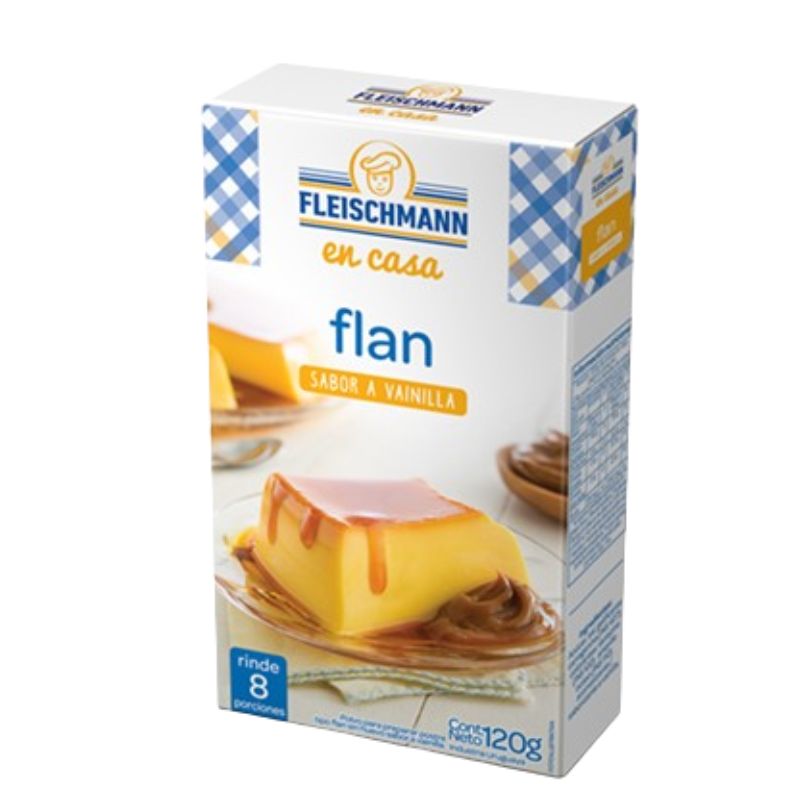 Flan Fleischmann 8 porciones