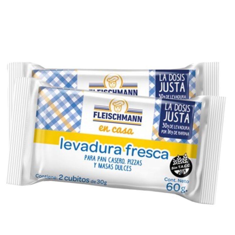 Levadura fresca Fleischmann