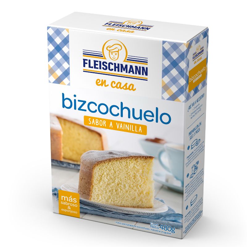Premezcla Bizcochuelo vainilla Fleischmann