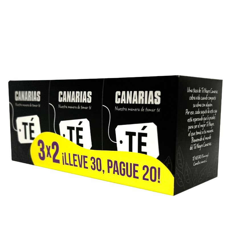 Té Negro Canarias x 30