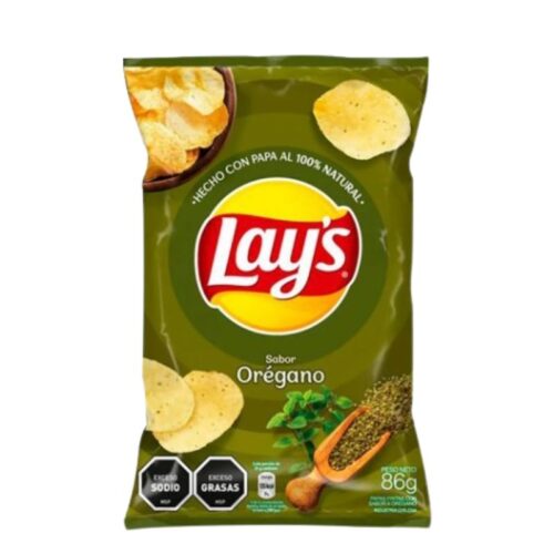 Papas Lays sabor orégano