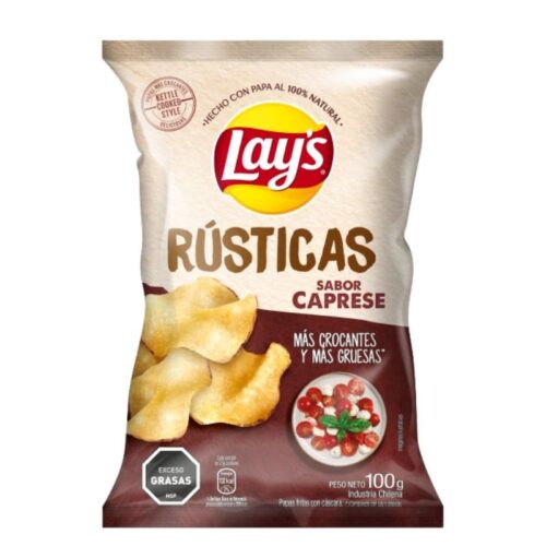 Papas Lays Rústicas