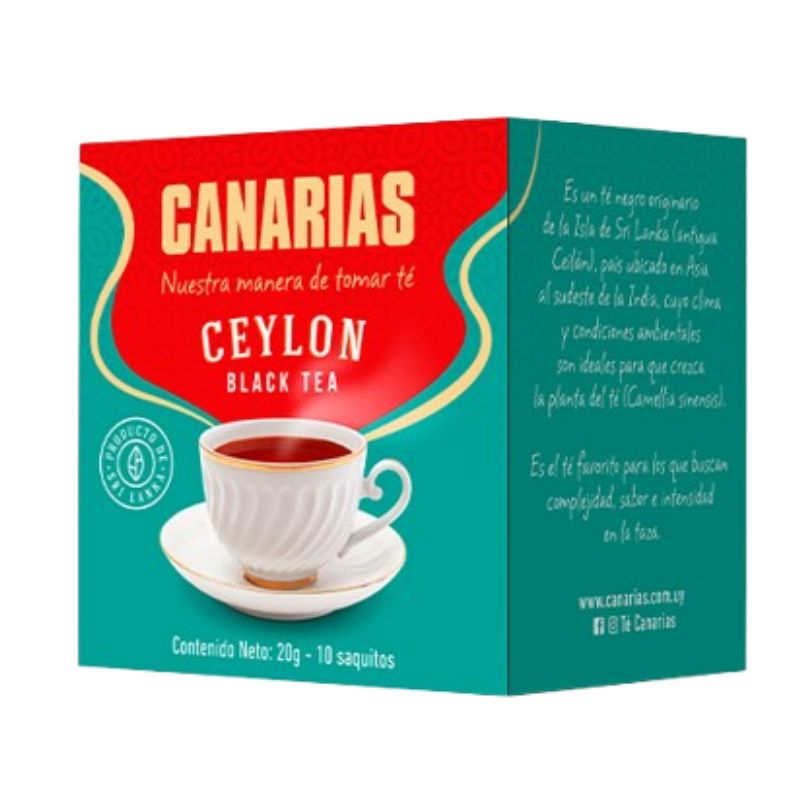 Té Negro Premium Canarias x 10