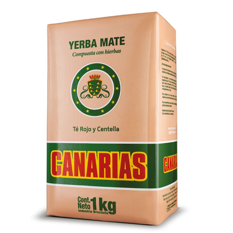 Yerba Té Rojo y Centella 1k