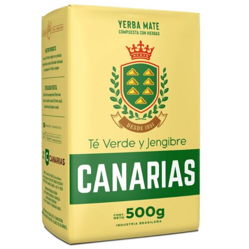Yerba Té Verde y Jengibre 500g