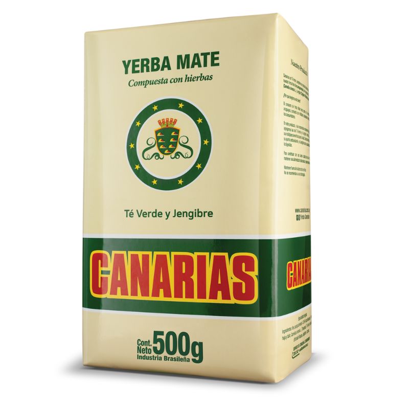 Yerba Té Verde y Jengibre 500g